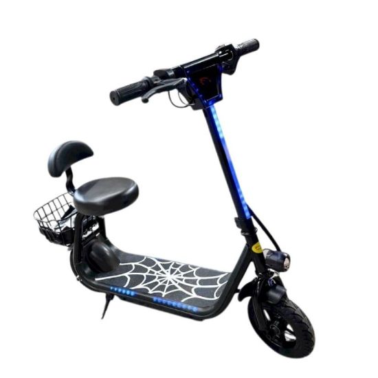 صورة سكوتر كهربائي بكرسي وسلة 250 واط و 36 فولت